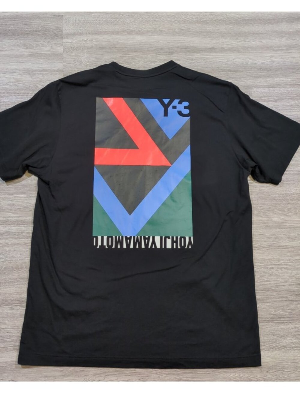 Adidas Y-3 Yohji Yamamoto Swim SWM T-Shirt Men's XL Black Graphic Tee FN5721